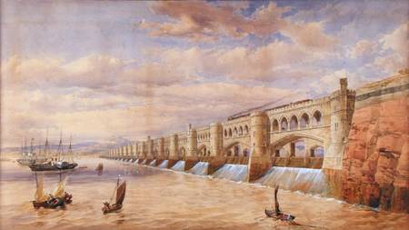 Proposed Barrage across the River Severn od Thomas Fulljames