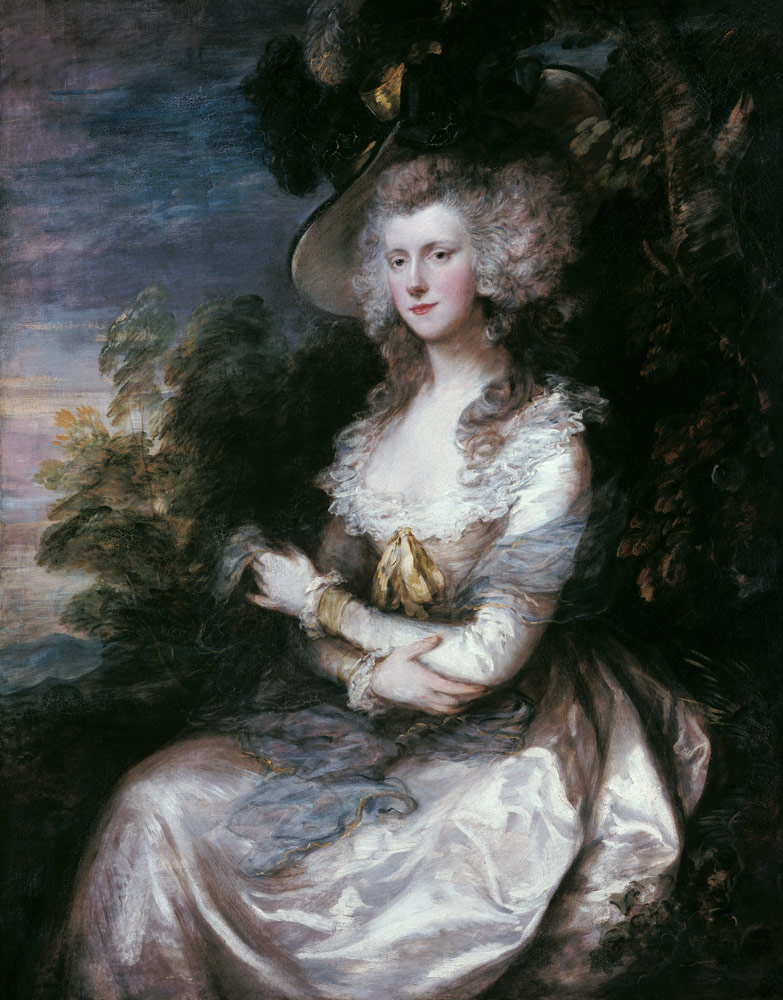 Portrait of Mrs.Thomas Hibbert od Thomas Gainsborough