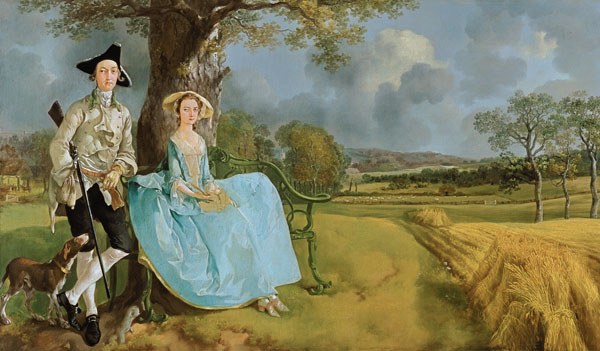 Mr and Mrs Andrews od Thomas Gainsborough