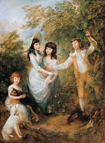 Die Marsham-Kinder od Thomas Gainsborough