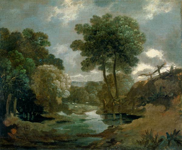 A Pool in the Woods od Thomas Gainsborough