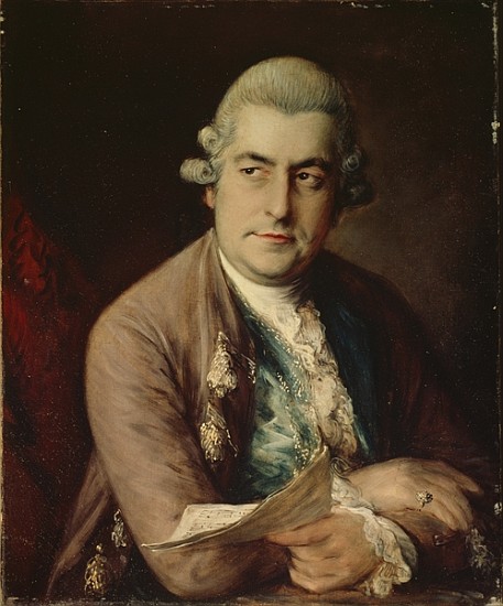 Johann Christian Bach od Thomas Gainsborough
