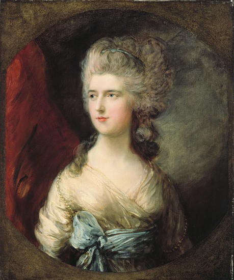 Lady Anna Horatia Waldegrave od Thomas Gainsborough