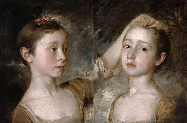The Painter's Daughters Mary and Margaret od Thomas Gainsborough