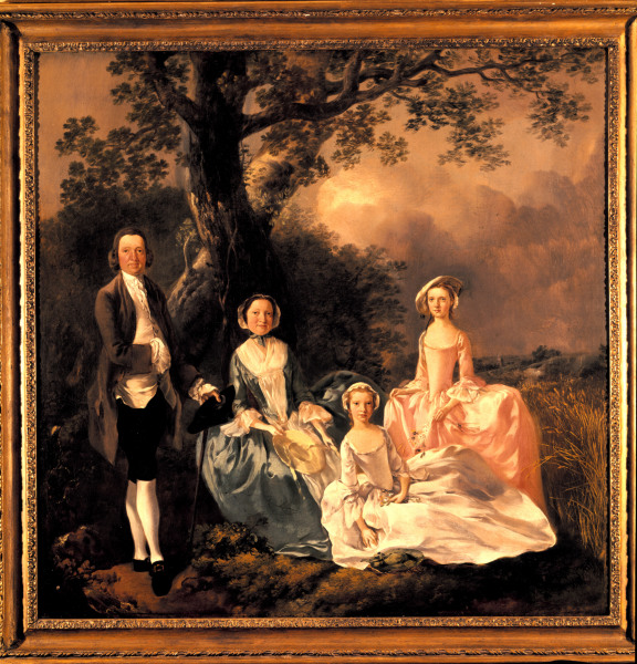 Mr and Mrs Gravenor... od Thomas Gainsborough