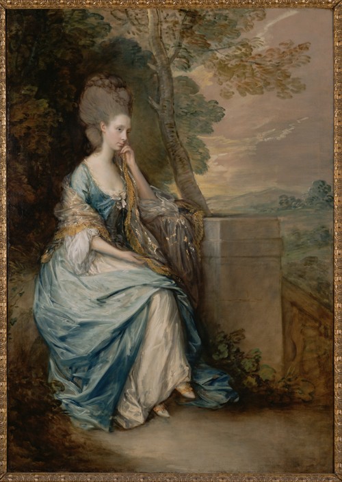 Portrait of Anne, Countess of Chesterfield od Thomas Gainsborough