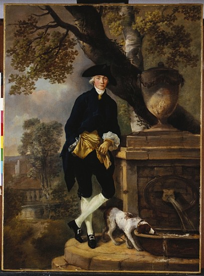 Portrait of a Gentleman od Thomas Gainsborough