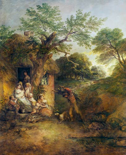 The Woodcutter's House od Thomas Gainsborough