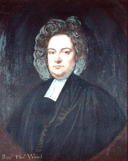 Portrait of Thomas Wood (1661-1722) od Thomas Gibson