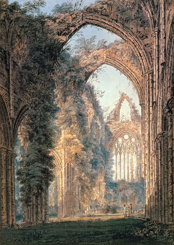 Tintern Abbey od Thomas Girtin