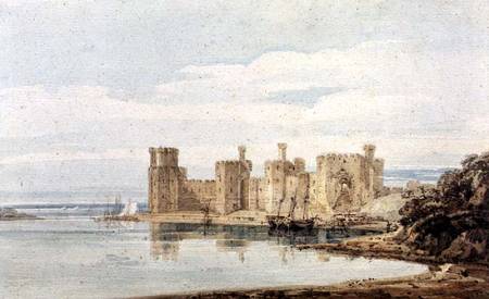 Caernarvon Castle od Thomas Girtin