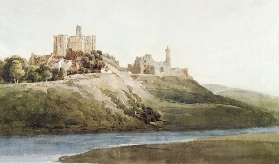 Warkworth Castle od Thomas Girtin