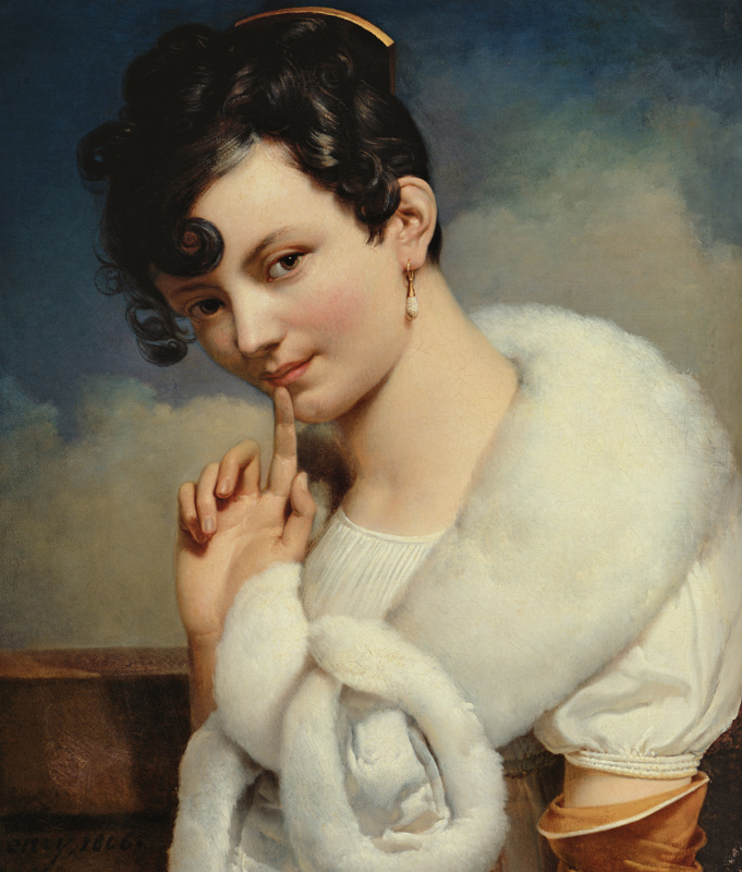 Portrait of a Woman od Thomas Henry