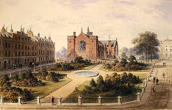 Lincoln''s Inn Fields, Holborn od Thomas Hosmer Shepherd