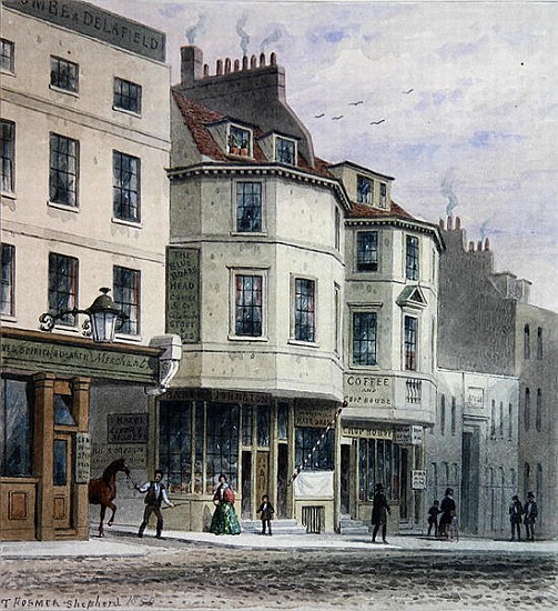 The Boars Head Inn, King Street, Westminster od Thomas Hosmer Shepherd