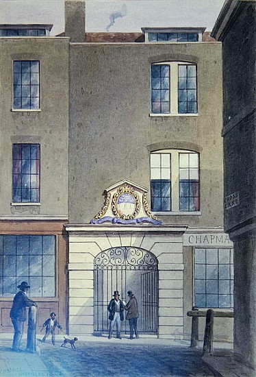 The Entrance to Bakers''Hall od Thomas Hosmer Shepherd