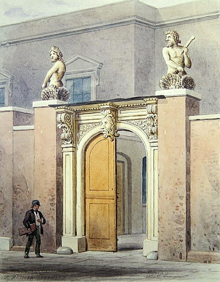 The Entrance to Joiners'' Hall od Thomas Hosmer Shepherd