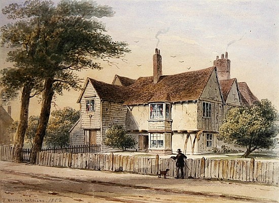 The Rectorial House, Newington Butts od Thomas Hosmer Shepherd