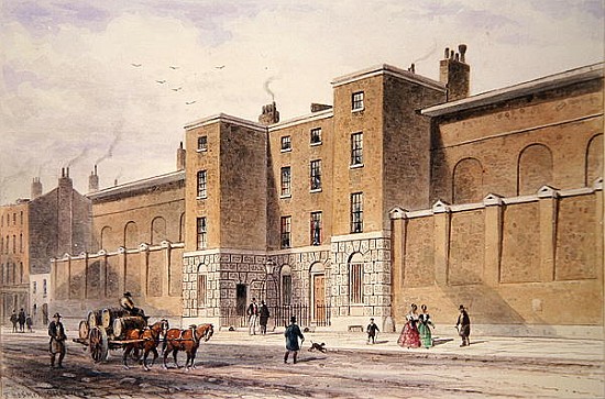 Whitecross Street Prison od Thomas Hosmer Shepherd