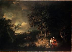 Landscape with Aeneas and Dido