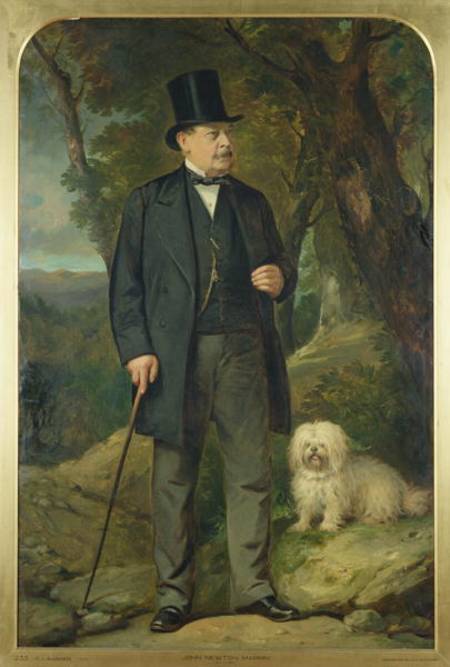 John Newton Mappin (1800-84) od Thomas Jones Barker