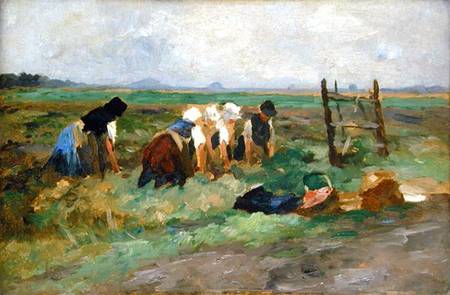 Field Workers od Thomas Ludwig Herbst