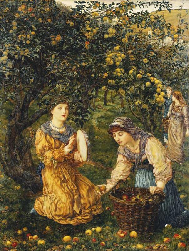 Die Apfelernte od Thomas Matthews Rooke