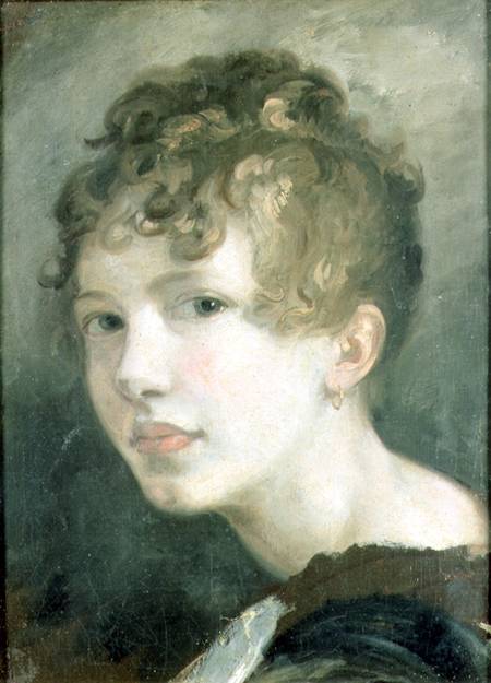 Portrait of Miss H.M. de Cardonnel Lawson od Thomas of Bath Barker