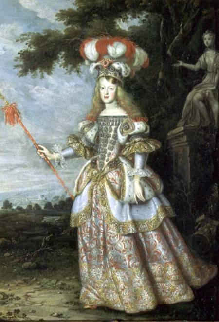 Empress Margaret Theresa (1651-73), 1st wife of Emperor Leopold I (1640-1705) of Austria, dressed as od Thomas of Ypres