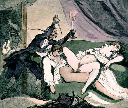 The Adulterers Discovered od Thomas Rowlandson