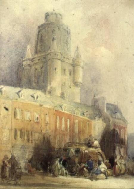 The Belfry at Boulogne od Thomas Shotter Boys