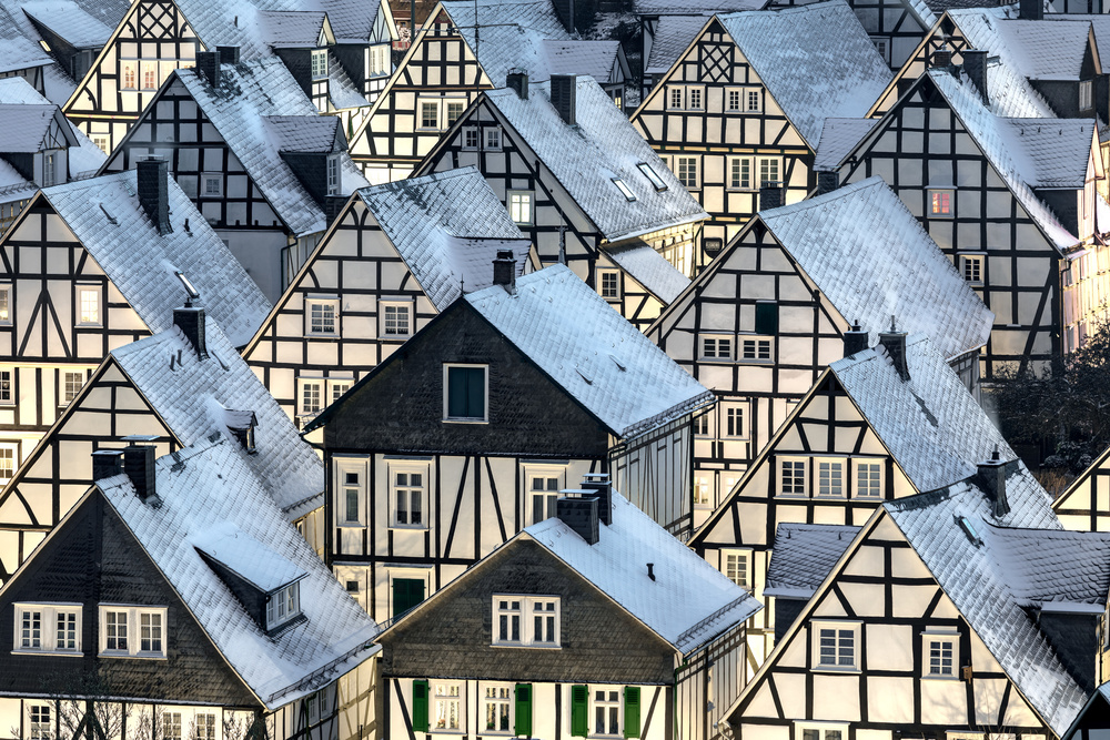 Half-timbered Houses od Thomas Siegel