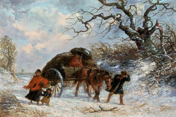 The Carriers Cart - Winter od Thomas Smythe