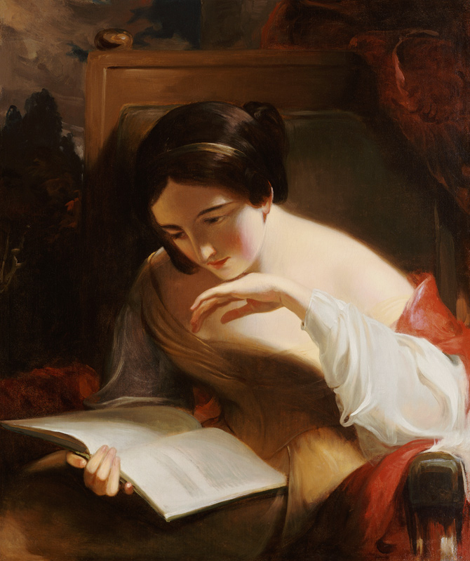 Bildnis eines lesenden Mädchens od Thomas Sully