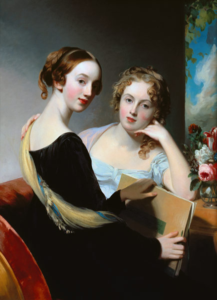 Portrait of the McEuen sisters od Thomas Sully