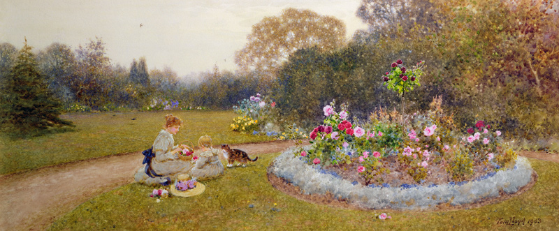 The Rose Garden od Thomas James Lloyd