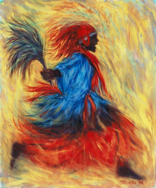 The Dancer, 1998 (oil on canvas)  od Tilly  Willis