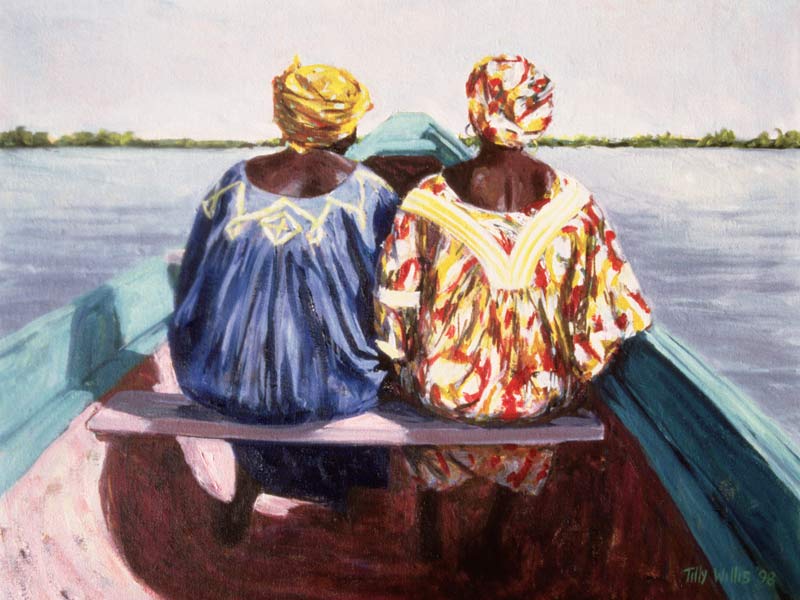 To the Island, 1998 (oil on canvas)  od Tilly  Willis