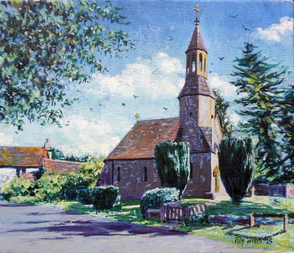 Village Church od Tilly  Willis