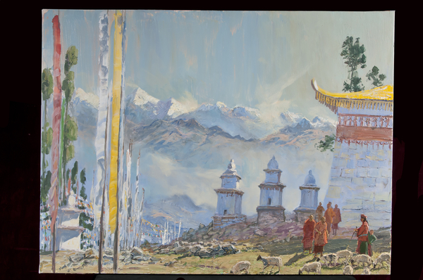 Sanga Choelling, Sikkim od Tim  Scott Bolton