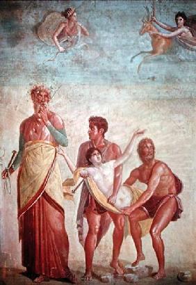 The Sacrifice of Iphigenia, from the House of the Tragic Poet