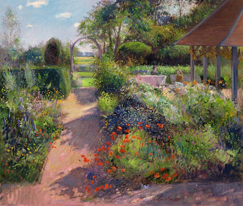 Morning Break in the Garden, 1994  od Timothy  Easton