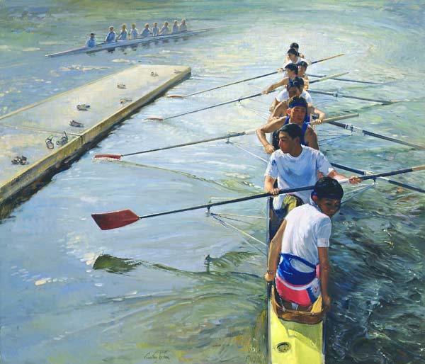 Away from the Raft, Henley  od Timothy  Easton