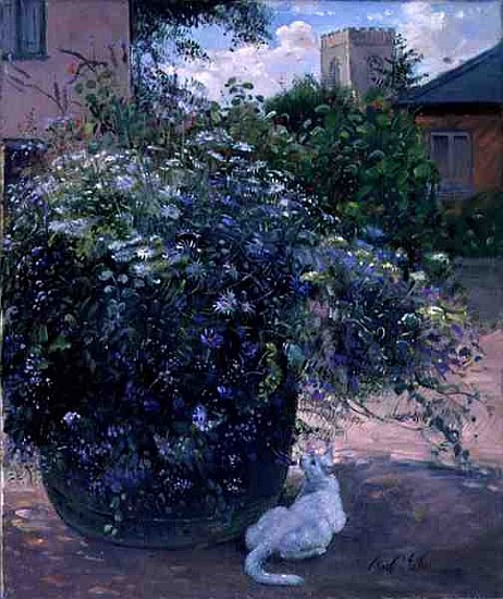 Bee Watching (oil on canvas)  od Timothy  Easton