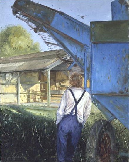 Blue Beet, 1987 (oil on canvas)  od Timothy  Easton