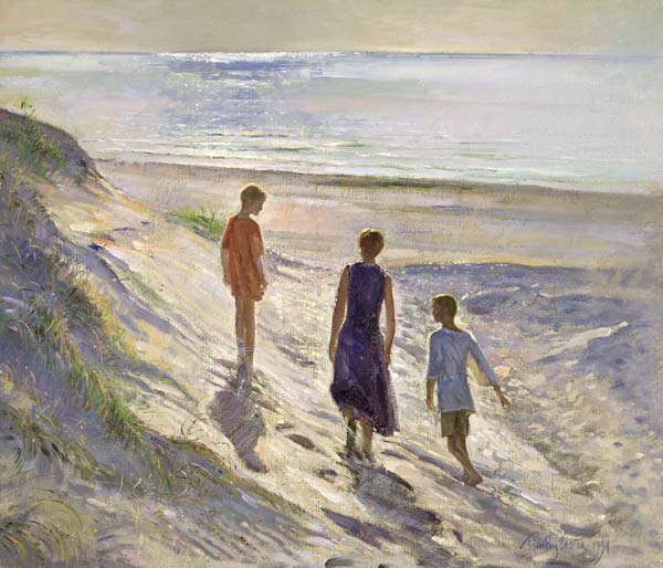 Down to the Sea, 1994 (oil on canvas)  od Timothy  Easton