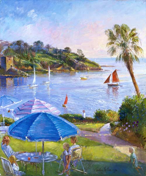 Shades and Sails, 1992 (oil on canvas)  od Timothy  Easton