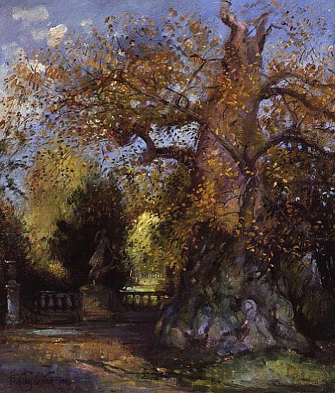 The Chestnut Avenue, Shrubland Park, Suffolk od Timothy  Easton