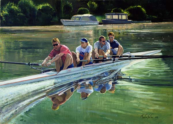 World Champions, 1998 (oil on canvas)  od Timothy  Easton