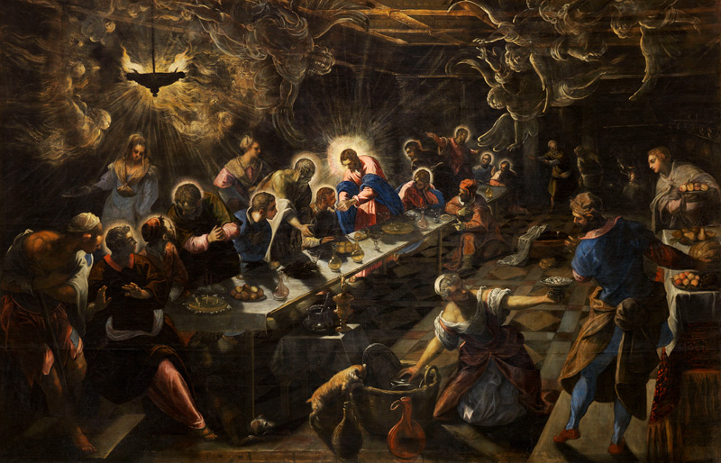 The last Holy Communion od Tintoretto (eigentl. Jacopo Robusti)
